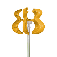 Générateur à énergie libre 100w 12V/24V Générateur d'éolienne verticale le plus populaire pour les lampadaires pour la maison