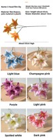 Künstliche 3-köpfige Klebeband-umwickelte Lilien, 3D-gedruckte Weichplastik-Hochzeitsdekoration, Blumenwand, Kunstblumen, Fotorequisiten, China