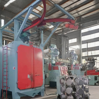 Máquina de granallado eléctrica de alta eficiencia Abrator de nueva condición para descalcificar estructuras de acero Tipo de correa de caída de dobladillo