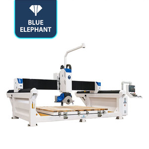 Machine à découper à 5 axes CNC de type pont, puissance 11 kW, pour la découpe de marbre, de carreaux et de dalles de <span class=keywords><strong>pierre</strong></span> <span class=keywords><strong>tombale</strong></span> à bon <span class=keywords><strong>prix</strong></span> - Product Image 1