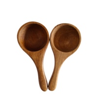 Accessoires pour ustensiles à café, cuisine à domicile, cuillère à thé et à café en bois d'acacia, pelle à épices