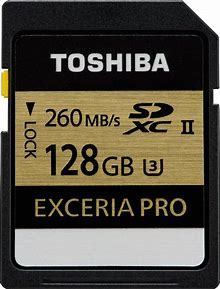 To-shiba Exceria Pro SDXC UHS-II /Angelbird - AV PRO MK2 V90 SDXC UHS-II <b>Memory</b> <b>Card</b> 32GB - 256GB Exceria Pro SDXC UHS-II - Product Image 4