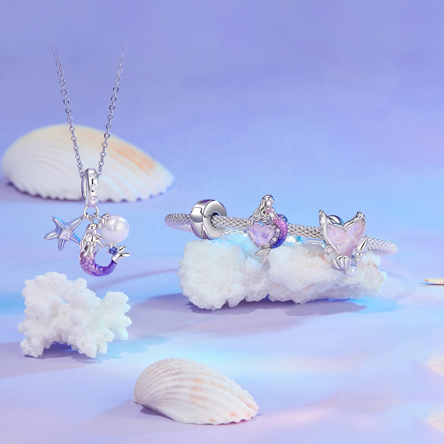 little mermaid charms