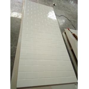 淋浴墙板 浴室防水人造大理石 人造石淋浴产品 人造大理石浴缸围板 淋浴板 - Product Image 1