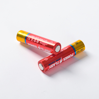 Pilas Alcalinas POWERFLASH de Super Calidad AAA LR03 1.5V para Control Remoto, Electrodomésticos, Electrónica de Consumo, 7 Años