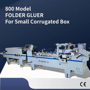 3A 800A-2 PLC Controlled Automatic Corrugated Box Making Machine 380V for <b>Small</b> <b>Boxes</b> Straight Line Design Easy Operation - Product Image 1