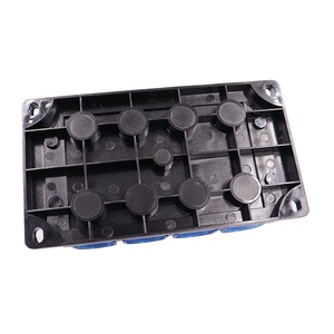 <span class=keywords><strong>Portafusibles</strong></span> Transparente Azul de 4 Vías Compatible con Fusibles MEGA y Fusibles ANM de Atornillar para Aire Acondicionado Automotriz - Product Image 2
