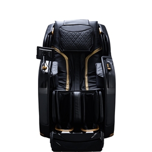 Moderner schwarzer PU-Leder <span class=keywords><strong>massage</strong></span> stuhl Zero Gravity Vending Shiatsu mit elektrischen Beinen Body Foot Neck Leg Arm Relaxation - Product Image 2