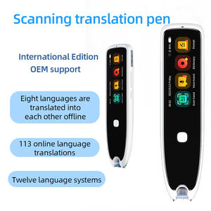 Dispositivo di traduzione Offline Online portatile Multi lingua educazione digitale Smart Vocal AI Scan Translator Pen - Product Image 2