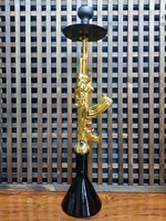 Usine Nouveau Pistolet Shisha ensemble Narguilé Haute Qualité résine Shisha Grande Taille pistolet Narguilé ensemble résine AK 47 Narguilé Kit ensemble