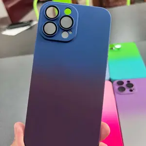 最新超薄相机镜头膜保护彩色橡胶油设计电脑手机后盖外壳适用于Iphone 6 6G 6s