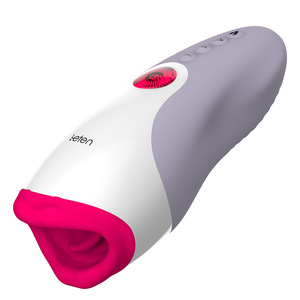 Leten Thunder Storm Yaohuang Segunda Generación Desire Red Lip Deep Throat Copa Vibradora Eléctrica con Sonido Original y Vibración - Product Image 1
