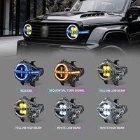 AURON 12V 60W 6000K 6000 Lumens Phare LED Haute Intensité Nouveau Adapté pour Tank 300 2019-2025 (Rétrofit/Amélioration)