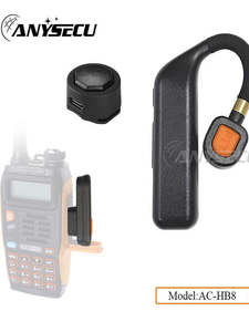 Radio Bidireccional AC-HB8-K1 ANYSECU con Auriculares Bluetooth con Cancelación de Ruido, Radio SIM Tipo K para UV5R/K6 L811 - Product Image 2