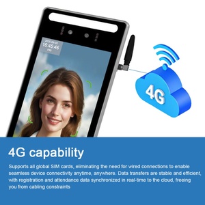 8 Inch <b>Android</b> 11 Face Recognition Biometric Access <b>Control</b> System with 4G GPS Touch Screen - Product Image 5