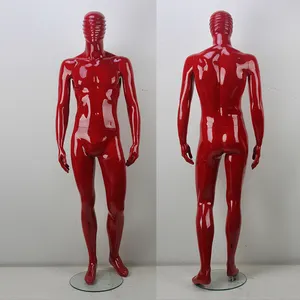 Maniquíes de Moda de Cuerpo Completo para Exhibición en Vitrinas, Maniquíes Masculinos con Cabeza de Hilo para Trajes de <span class=keywords><strong>Hombre</strong></span> - Product Image 1