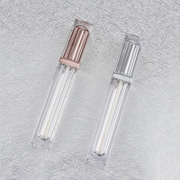 Contenants de gloss à lèvres brillants de haute qualité, tubes avec impression sérigraphique, emballage de gloss à lèvres personnalisé, tubes de gloss à lèvres de 7 ml