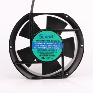 Original SEADA AC 220-240V 0.21A DC EC 17251 172X150X51MM 17CM Marco de aluminio GABINETE Disipación de calor SA1725A2HBL Ventilador de refrigeración - Product Image 1