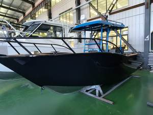 Barco con consola central azul de 6,25 metros, barco de pesca Profisher con parte delantera y suelo Eva a la venta - Product Image 2