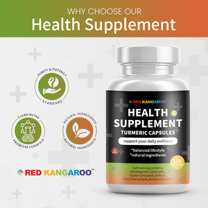 <span class=keywords><strong>Ashwagandha</strong></span> อาหารเสริมสุขภาพสนับสนุนภูมิคุ้มกันร่วมกันตับการย่อยแคปซูลขมิ้น - Product Image 6