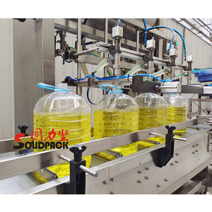 Solidpack 2 Başlıklı Otomatik Fıstık Zeytin Yemeklik Yağ Dolum Makinesi - Product Image 2