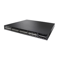 New WS-C3650-48FS-S 3650 series 48 Port Gigabit Full POE Layer 3 Switch 4X1G Uplink IP Base