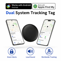 Mini traceur GPS pour sac d'école, compatible iOS et Android, avec batterie longue durée (365 jours), idéal pour localiser les objets perdus, design anti-poussière