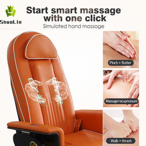 Muebles profesionales de lujo para salón de uñas, masaje eléctrico para pies, Spa, manicura, pedicura, silla - Product Image 5