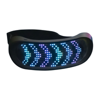 LED 앱 DIY 메시지 디스플레이 안경 LED 스마트 스크린 파티 안경