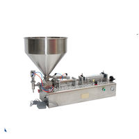 Machine à remplir la crème fouettée en acier inoxydable pneumatique