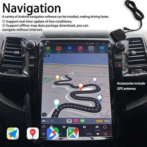 12.1inch <b>Android</b> 13 GPS Carplay Car Video Player Tesla Radio Screen Stereo Multimedia for Toyota Hilux Srv 2010 Fortuner 2014 - Product Image 4