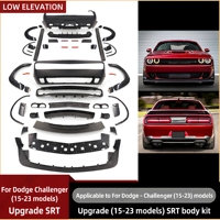 Kit carrosserie large d'usine pour Dodge Challenger 2015-2023 – Amélioration du pare-chocs avant et arrière, capot, style SRT, kit de conversion large