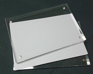 Manufacturer Professional Custom Magnetic Rectangle Clear Acrylic <strong>Photo</strong> <strong>Frame</strong> <strong>5x7</strong> - Product Image 3