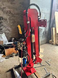 Hydraulic Lifting Mini-Kran winde Tragen Sie einen tragbaren kleinen Klapp armkran mit fern gesteuerter elektrischer Winde - Product Image 3