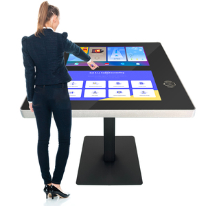 Hotel restaurante café táctil inalámbrico Android interactivo multitáctil café pantalla impermeable inteligente mesa de carga capacitiva - Product Image 1