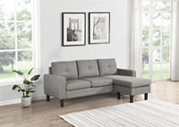 Gebrauchte billige l-förmige Sofa Ecksofa Set Möbel Wohnzimmer 1 2 3-Sitzer gebrauchte Sofa modulare moderne Möbel Luxus elegant