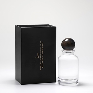 Envase de Perfume Redondo Vacío de Vidrio de Lujo con Pulverizador, 30ml/50ml/100ml, con Tapa de Rosca, Venta al por Mayor de Fábrica - Product Image 3