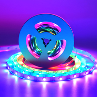 WS2812B RGBIC Smart Lights Strips App Control Sync Avec Musique Étanche 5050 Changement de Couleur RGB Led Strip Lights