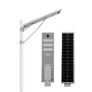 Lampe solaire LED pour rue en alliage d'aluminium IP66 5000K Lumière du jour Montage mural Cellule solaire Poly-Si Garantie 5 ans Certifié CE Télécommande - Product Image 4