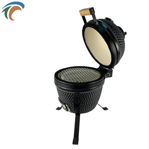 Gril <span class=keywords><strong>kamado</strong></span> en céramique de Chine gril <span class=keywords><strong>kamado</strong></span> bâtard noir - Product Image 5