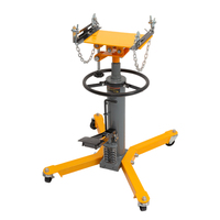 Support de réparation de transmission pour transporteur de boîte de vitesses hydraulique vertical à double poussoir, avec plateau inclinable multi-angle et levage par le pied