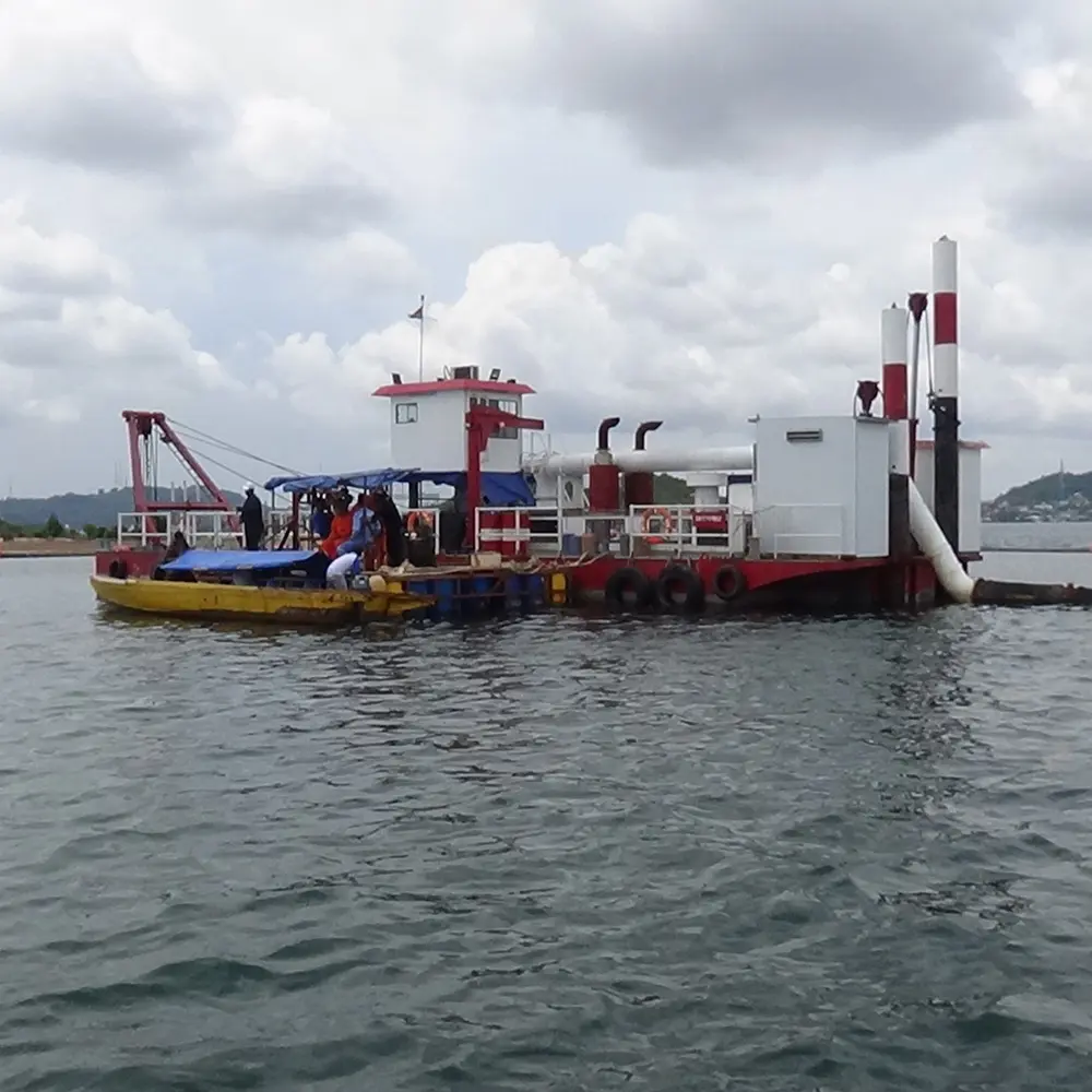 China Factory Direct supplier 2500m3 18inch River Sea Sand Dredging Cutter Head Diesel-Powered New Condition Dredger Machine
