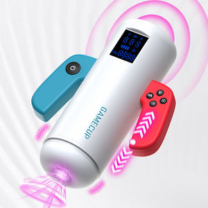 Uitbreidbare vibrerende verwarmingsrobot, zelfstimulerende cup, waterdichte automatische mannelijke stoot- en zwaaimachine, mannelijk seksspeeltje - Product Image 3