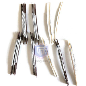 Tubes de marquage d'identification de câbles de type N, étiquettes numérotées réutilisables en forme de N pour faisceaux de câbles - Product Image 5