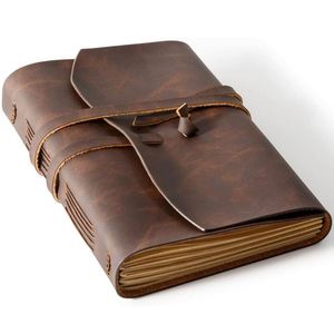 Custom <b>Spiral</b> Binding PVC Journal Diary with Vintage Design for Writing and Gift Use - Product Image 1