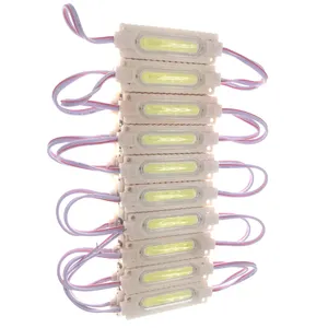 Module led par Injection, boîte d'éclairage publicitaire, 2W DC24V, 6led, COB 24v, 1 pièce