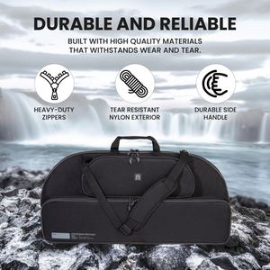 Accessoires de chasse multifonctions haute performance pour le tir à l'arc, sac pour arc à poulies, étui souple pour arc, organisateur de flèches - Product Image 2