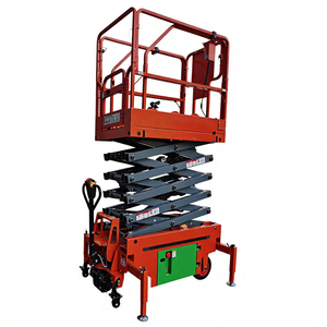 Plateforme élévatrice à ciseaux électro-hydraulique, hauteur maximale 12 m, capacité 1000 kg, mobile, autopropulsée, pour usage en construction - Product Image 2