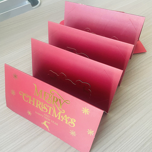 การ์ดคริสต์มาส โปสเตอร์รักษ์โลก & ที่ใส่<span class=keywords><strong>บัตร</strong></span>ของขวัญเงินสด 6 ช่อง - กระดาษออฟเซ็ต พิมพ์โลโก้ตามสั่ง & ปั๊มฟอยล์ พร้อมเซอร์ไพรส์ - Product Image 6