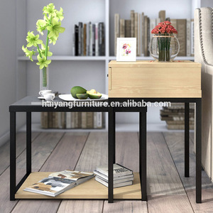 Cross-border exclusive creative extended small coffee <b>table</b>, bedroom tempered <b>glass</b> shelf, living room sofa <b>side</b> <b>table</b> wholesale - Product Image 3